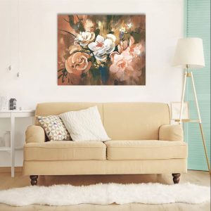 репродукция на холсте, 80х100 см, "ЯПОНСКИЙ ШАРМ", АТ027, в интерьере