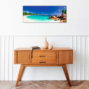 Картина на стекле 30х80 см "ЛАГУНА" NT029